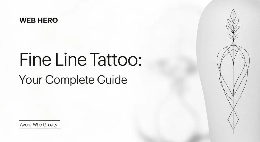 Why Fine Line Tattoos Are the Next Big Trend in Body Art